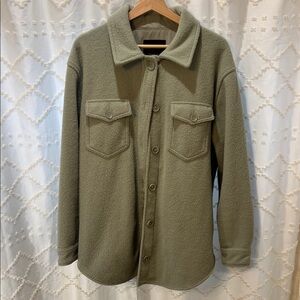 Sage Green Shacket